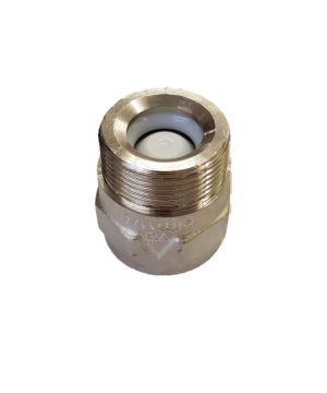 Nickel Chrome Plated Non-Return Valve - 1 1/2 Inch